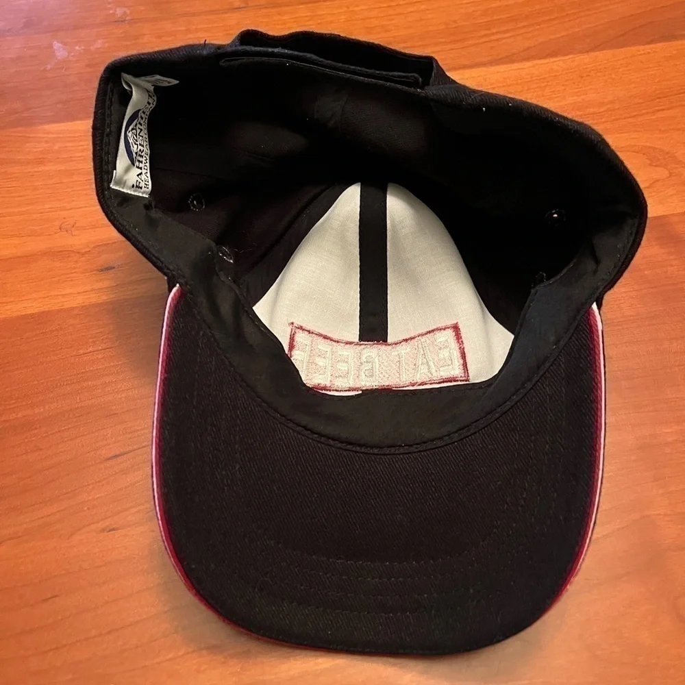 Eat Beef Kansas Livestock‎ Association Unisex Hat Cap Black Embroidered Graphic